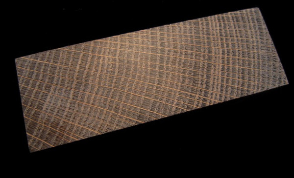 Stabilized Cross Cut Oak - Black Dyed - SK0001-SXO