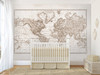 Wall Mural Vintage 1800 World Atlas Map
4 colors - Custom Sizes
www.AmeriDecals.com