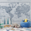 Wall Mural Vintage 1800 World Atlas Map
4 colors - Custom Sizes
www.AmeriDecals.com