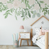 Caroline White Roses Wall Decal Nursery Décor