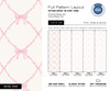 Pink Bow Trellis Wallpaper | Coquette Nursery, French Country