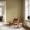 roll of faux grasscloth wallpaper with woven straw texture pattern