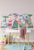 Around The World Landscape Wall Decal 1005