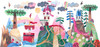 Around The World Landscape Wall Decal 1005