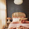 NOIR BLOOM Dark Wallpaper Floral Modern