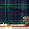 Classic tartan wallpaper for entryway bedroom bathroom or study