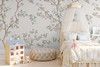 Forest Chinoiserie Wallpaper Floral Trees