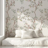 Forest Chinoiserie Wallpaper Floral Trees