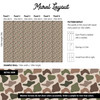 Vintage Duck Camo Wallpaper, Neutral Camouflage Pattern
