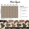 Vintage Duck Camo Wallpaper, Neutral Camouflage Pattern