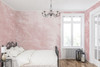 Blush Pink Landscape Wallpaper Mural | French Country Peel and Stick or Traditional Wallpaper