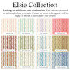 Elsie Poppy Rose Floral Stripe Wallpaper