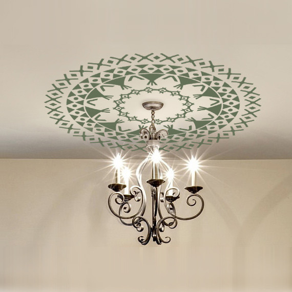 Ceiling Decal Medallions