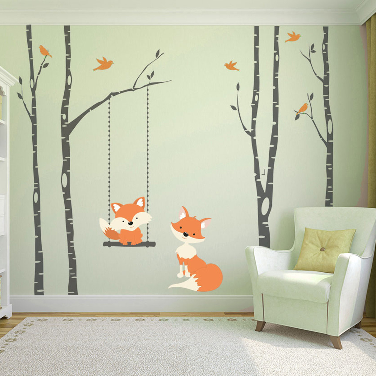 tree wall decal nursery