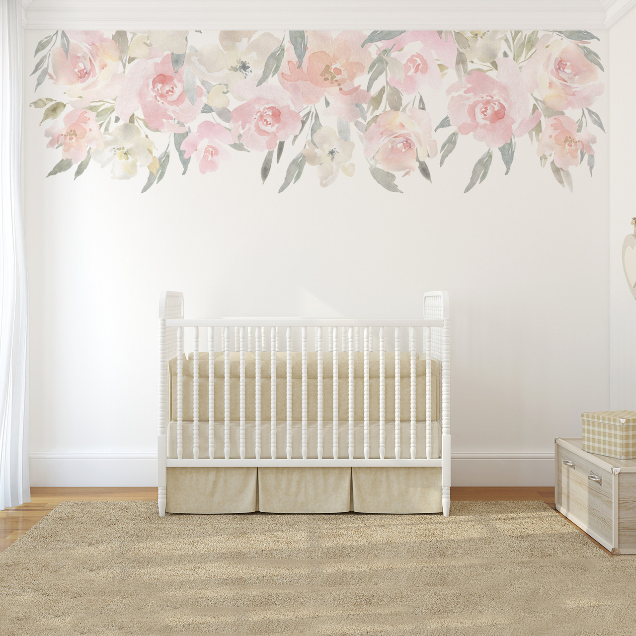 pink wall decals for nursery
