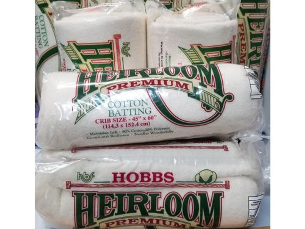 Hobbs Premium 80/20 KING Poly Cotton Quilt Batting 