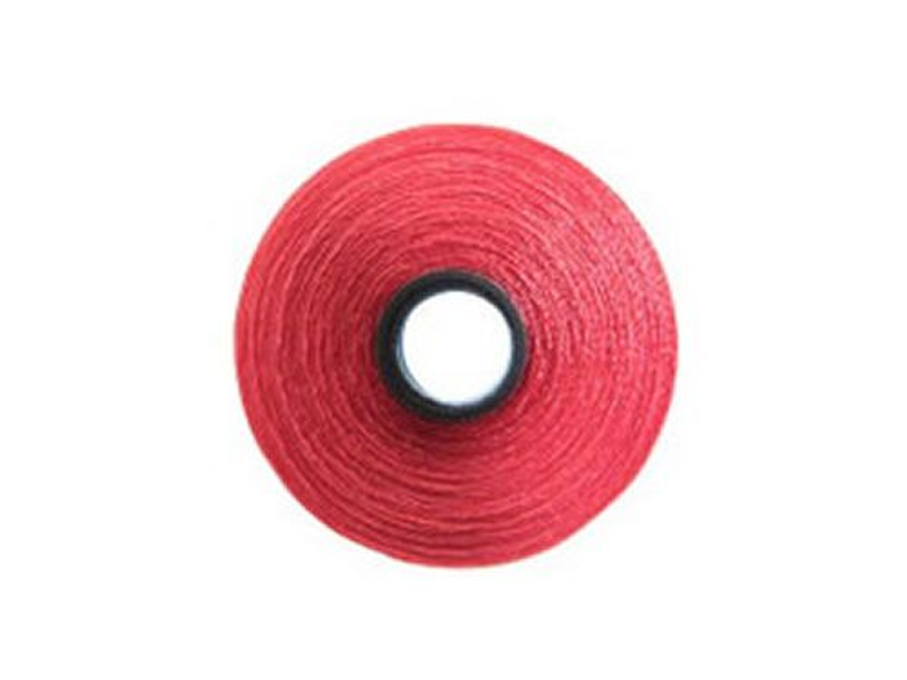 Red Colored Machine Embroidery Bobbins, Candy Apple Red Fil-Tec