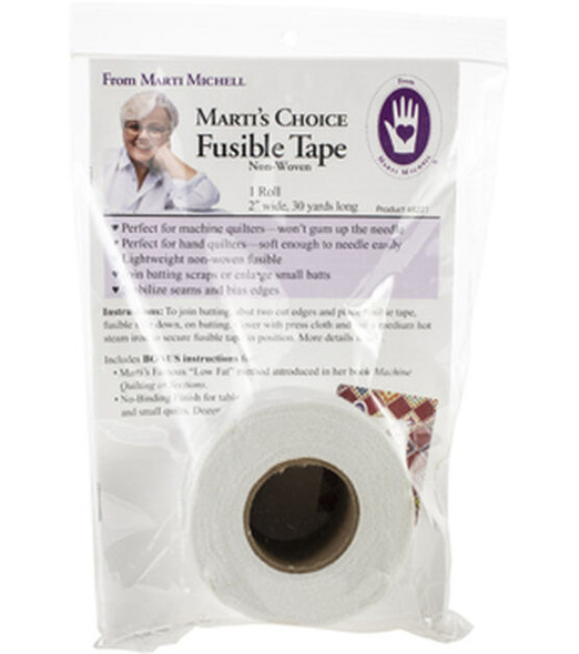 Marti's Choice Fusible Batting Tape  2"- Shipping Included*