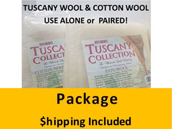 WCTW60 Tuscany Cotton Wool (Throw Duo)