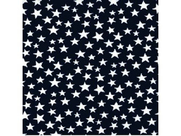 Choice Fabrics 100% Cotton Quilt Backing Navy/White Stars 108 in. - Shipping Included*