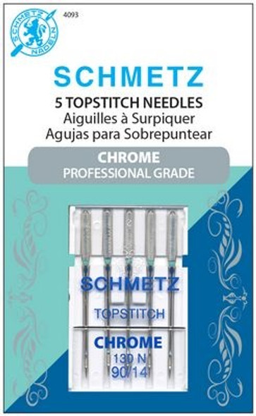 Schmetz Chrome Topstitch Needles(5) 90/14