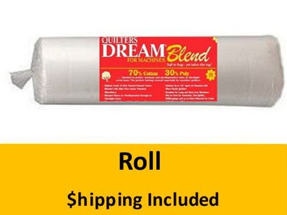 MSR Dream Blend for Machines Batting (Roll, 60 in x 30 yds) shipping included*