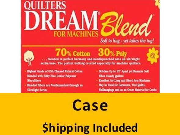 MTN  Dream Blend for Machines Batting (Case(10), Twin 72 in x 93 in) shipping included*