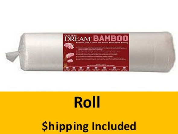 OBLT60 Dream Bamboo Batting (Rolls(2), Throw 60 in x 15 yds) shipping included*