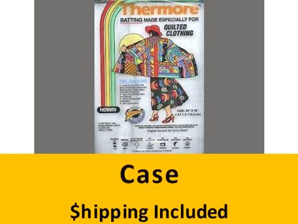 TM54C Hobbs Polyester Thermore Batting (Case(24), Craft  54 in. x 45 in.) shipping included*