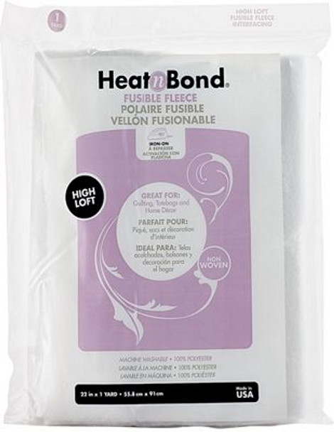 Heat N Bond Fusible Fleece 22" x 1 yd. Shipping Included