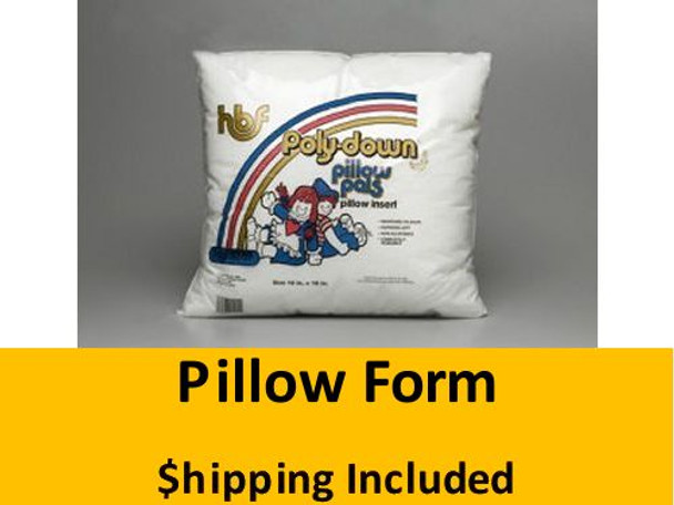 PP20 Hobbs Polydown Pillow Insert 20 (Pillow Form) shipping included*