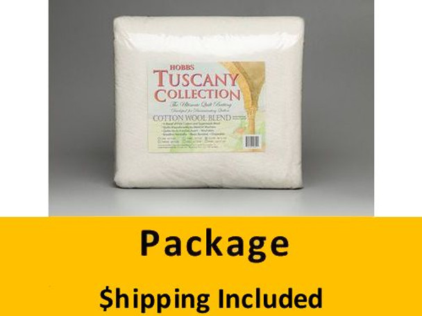 TCW120 Hobbs Tuscany Cotton Wool Blend Package King