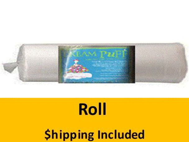 PUFFKR Dream Puff Poly Batting (Roll, King 120 in x 20 yds) shipping included*