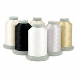 Rayon Machine Embroidery Thread Set 20 Dark Colors 1000m 