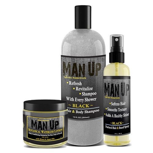 Man Up Three-piece Combo- BLACK