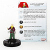 HeroClix Miniatures - Justin Hammer -=NM=- w/ stat card