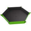 Magnetic Dice Tray: Hexagonal Black/Green