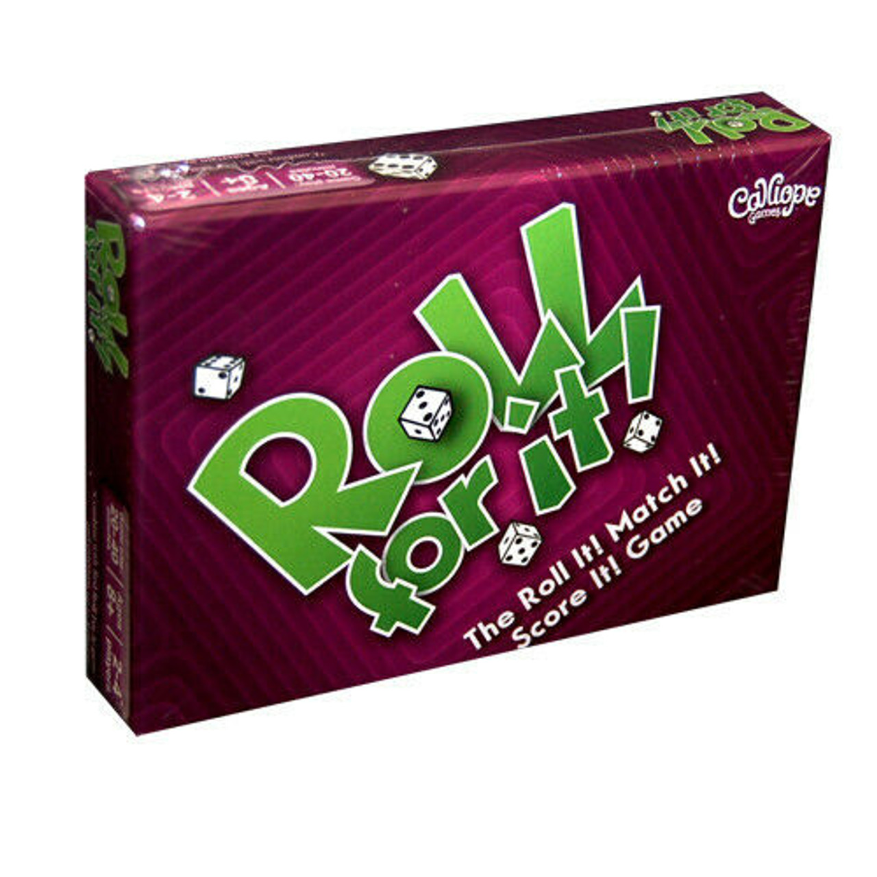 Calliope Games - Roll for It! - Purple Edition