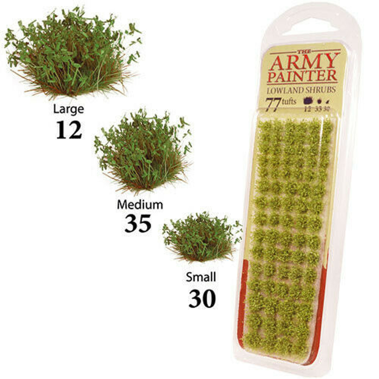 Army Painter: Lowland Shrubs - Tufts -=NEW=-