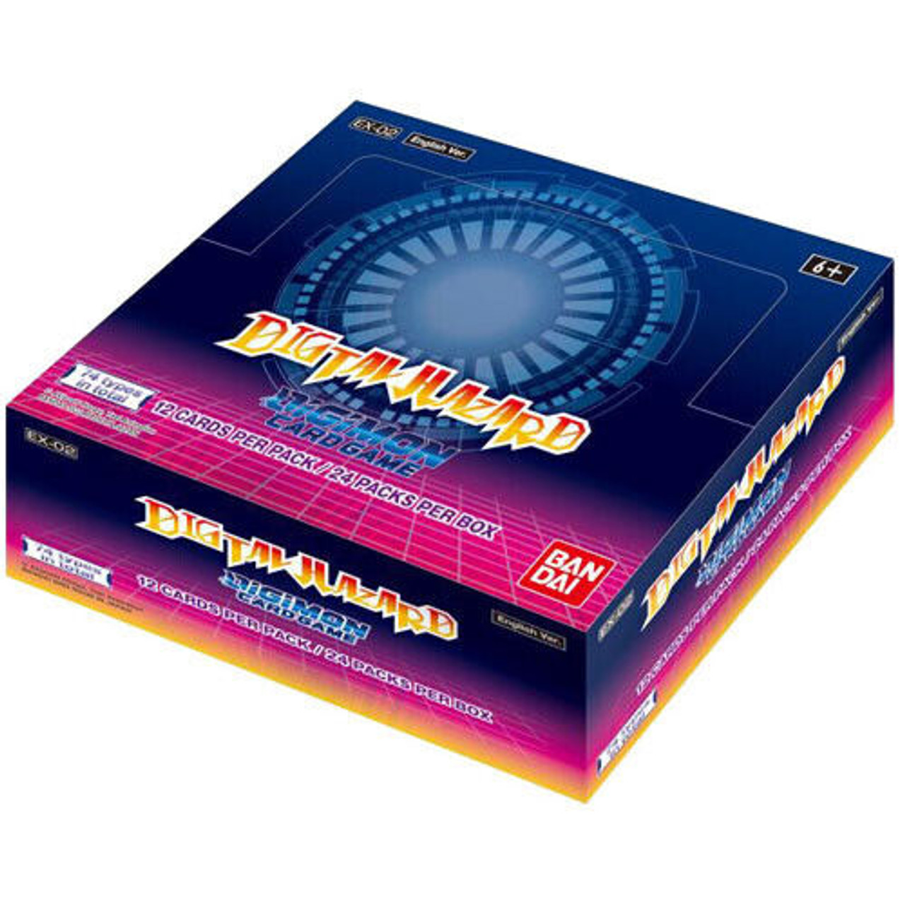 Digimon TCG: Digital Hazard [EX-02] Booster Box. -=NEW=-