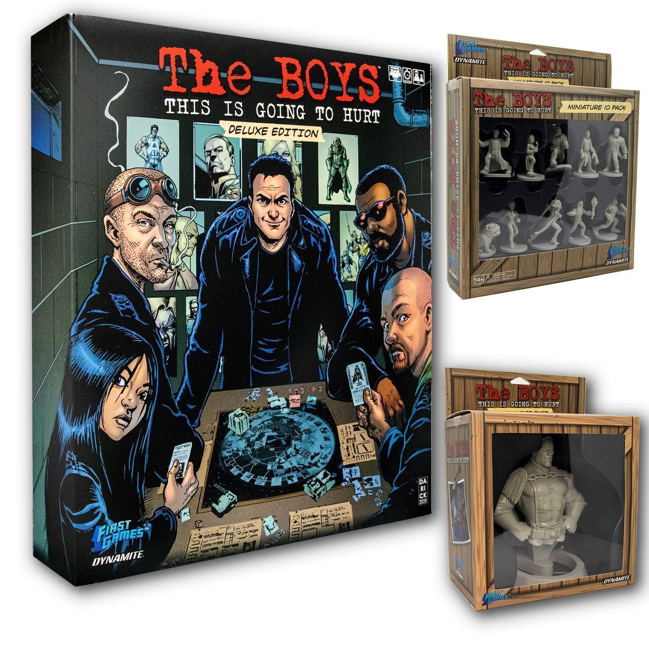 The Boys: This is Going to Hurt - DELUXE Edition + Miniatures & Homelander Bust