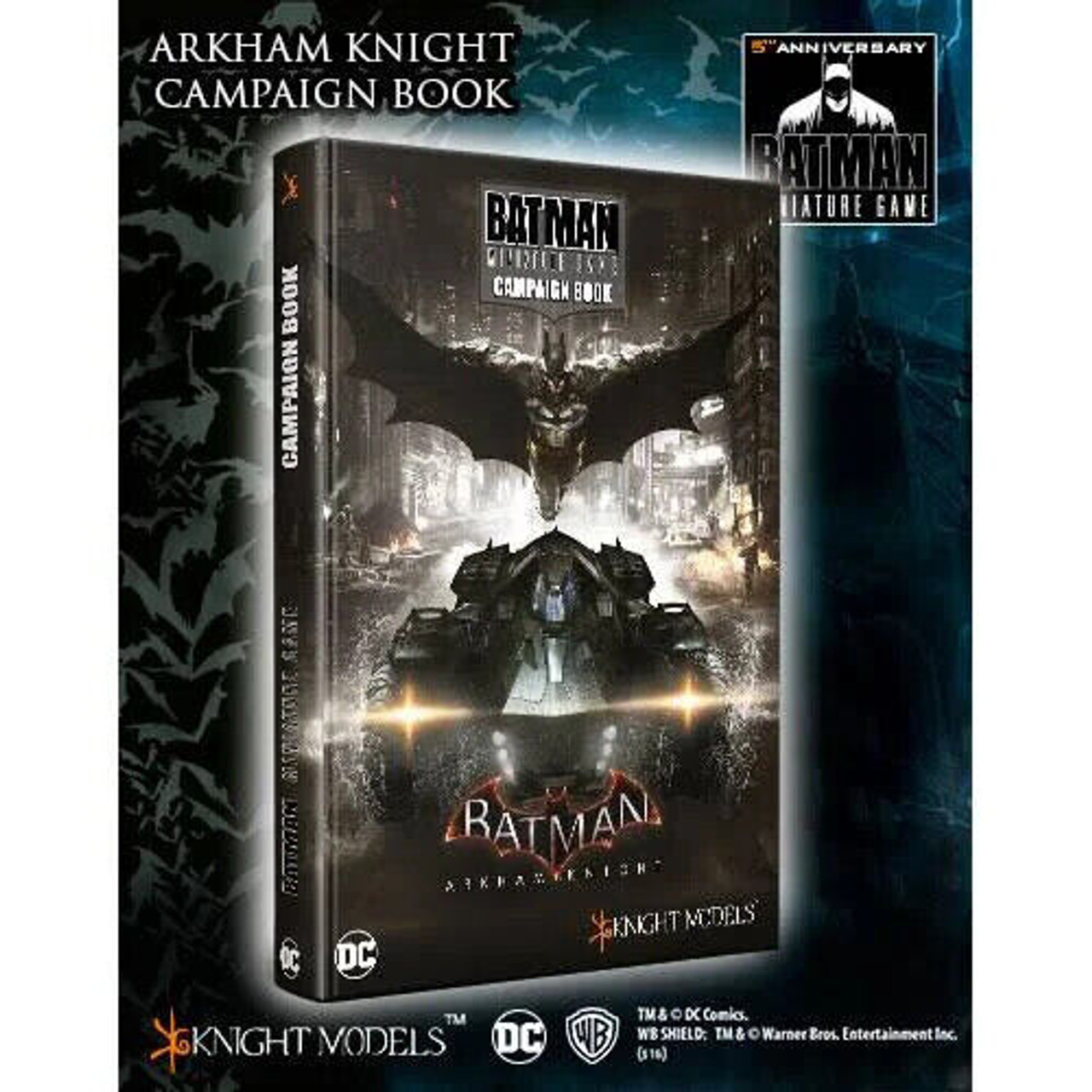 Batman Miniature Game: Arkham Campaign Book-=NEW=-