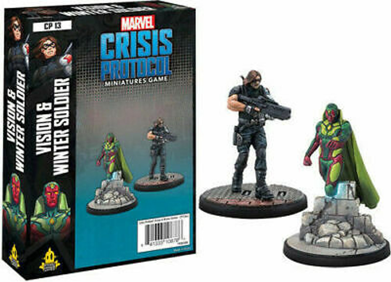 Marvel Crisis Protocol - Vision & Winter Soldier -=NEW=- Miniatures Expansion