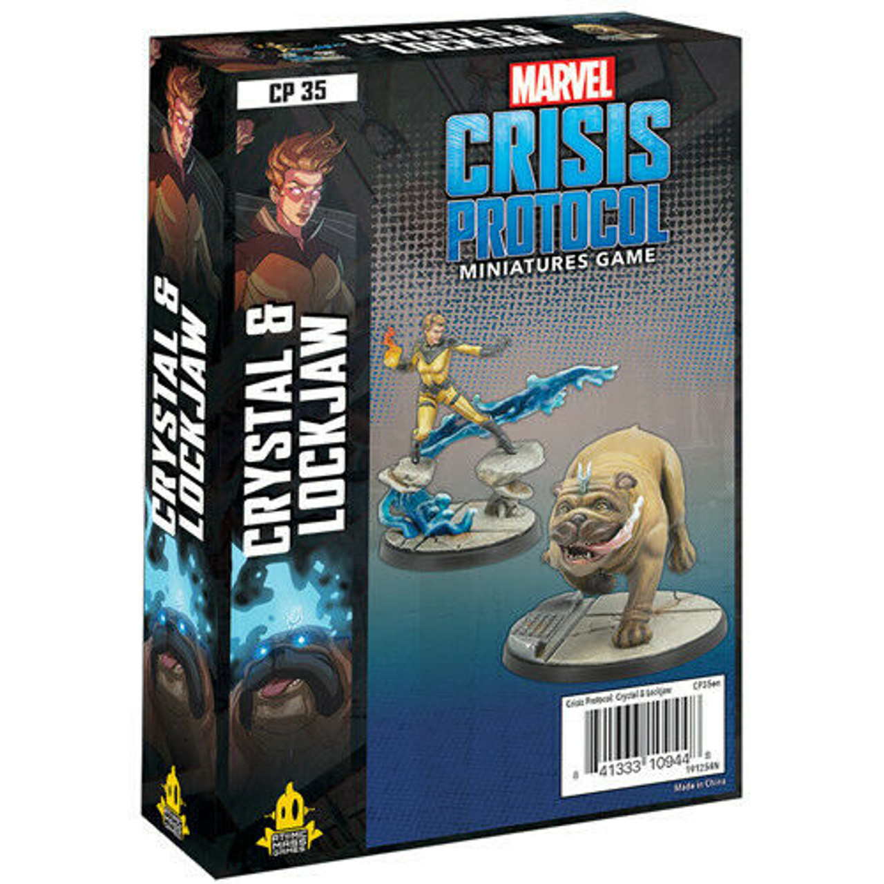 Marvel Crisis Protocol - Crystal & Lockjaw -=NEW=- Miniatures Expansion