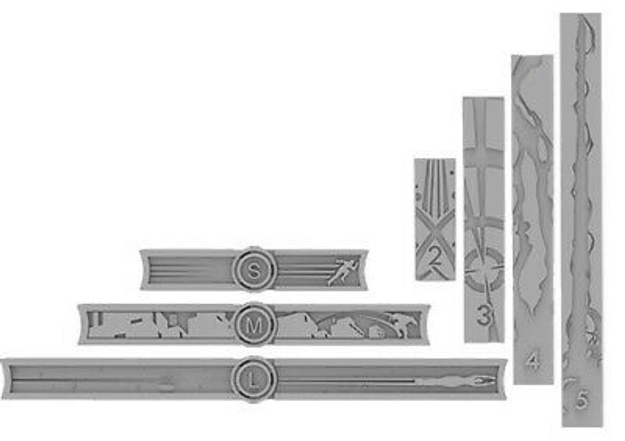 Marvel - Crisis Protocol Movement & Range Tool -=NEW=- Miniatures Board Game