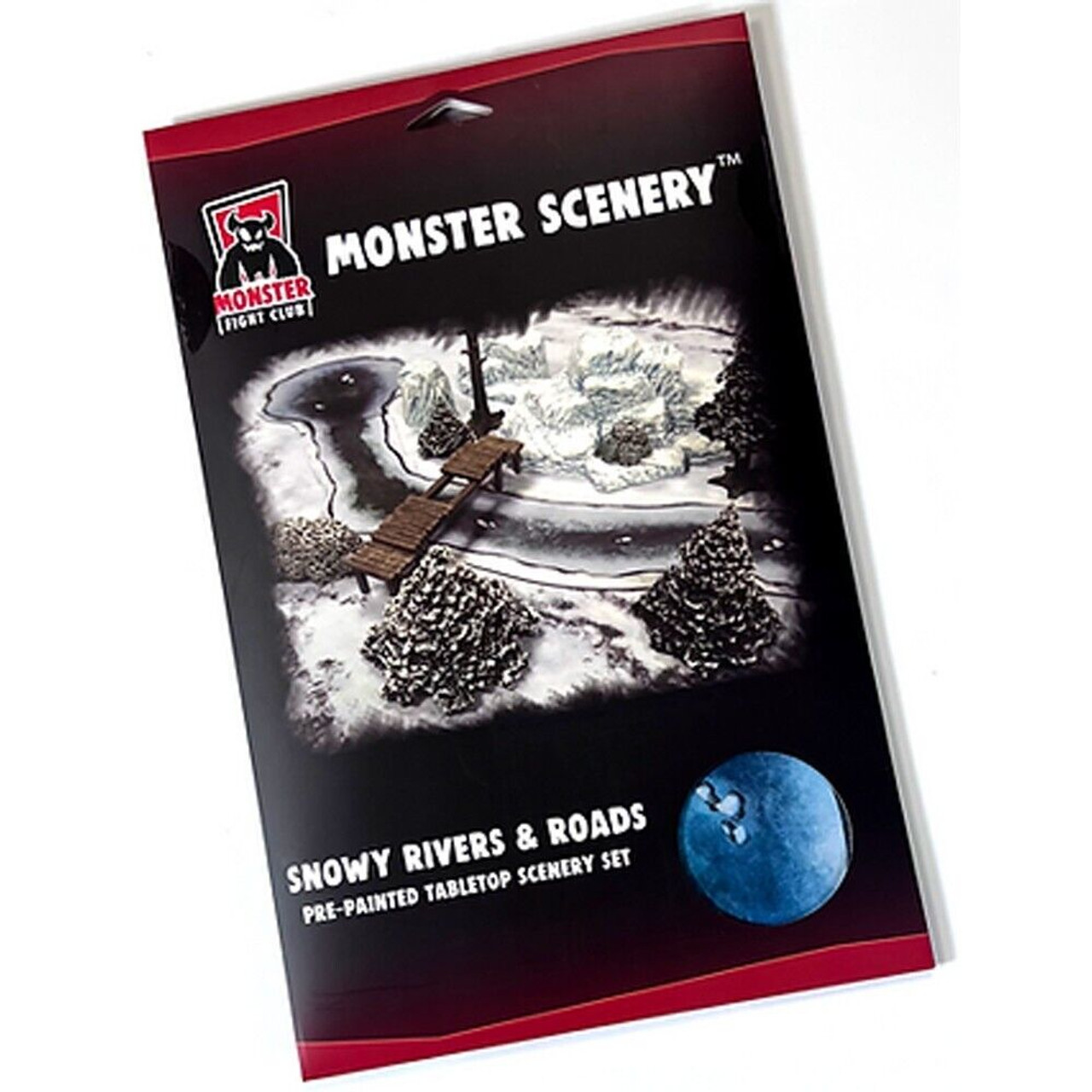 Monster Scenery: Snowy Roads & Rivers - Game Terrain Monster Scenery: Snowy Roads & Rivers - Game Terrain