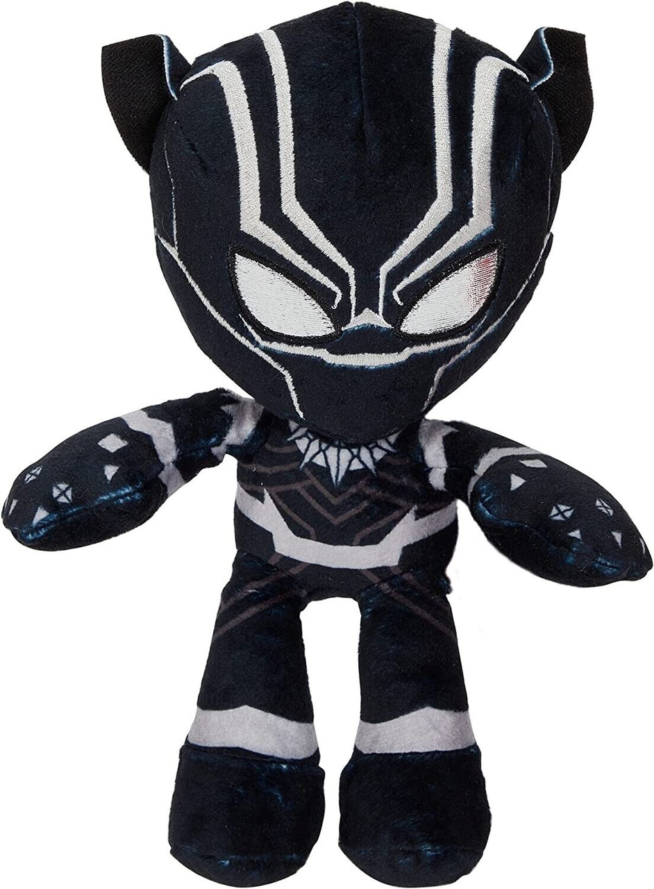 Marvel Black Panther Plush Character Figure, Super Hero Soft - 8"