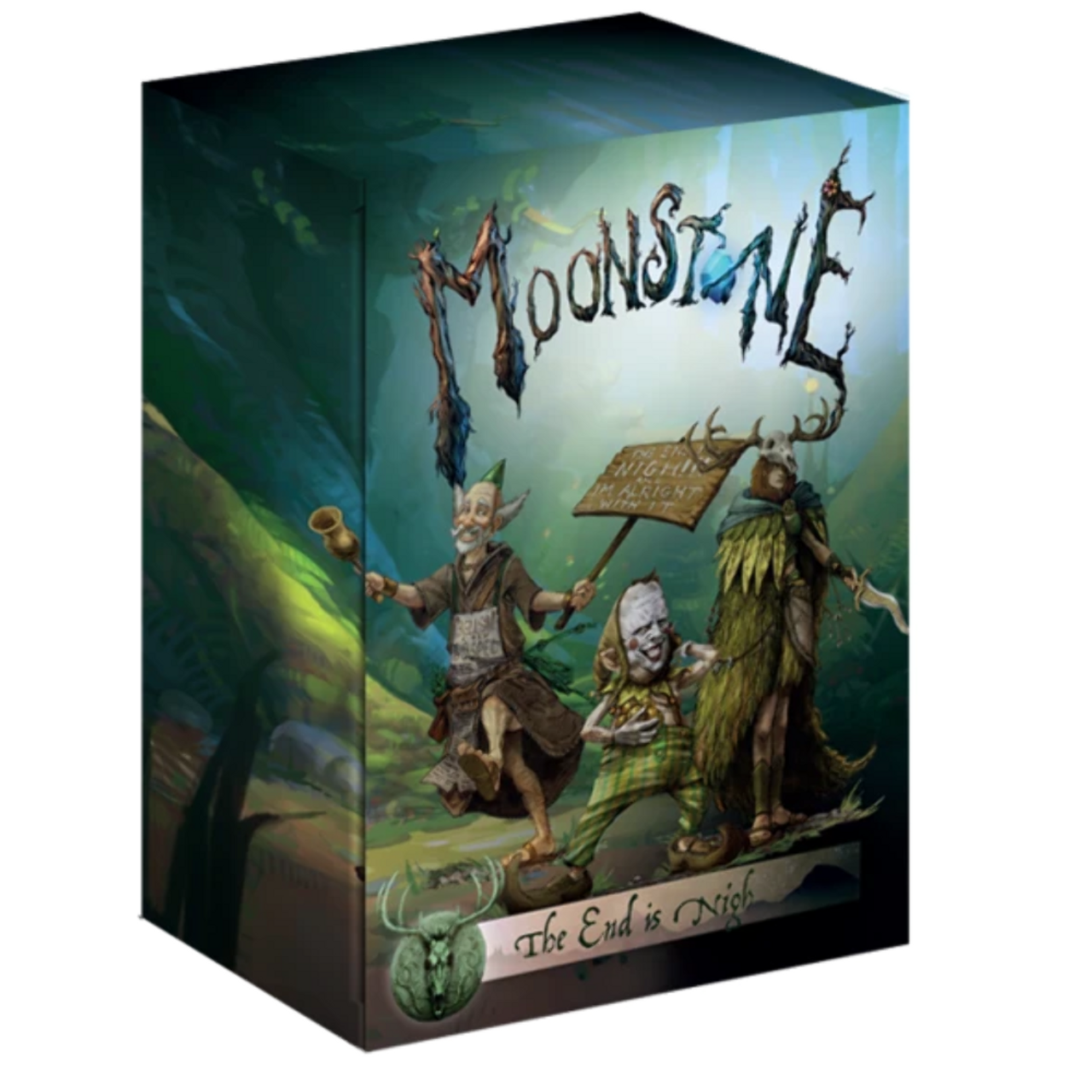 Moonstone - Skirmish Game Expansion Miniatures Set - The End is Nigh Troupe Box