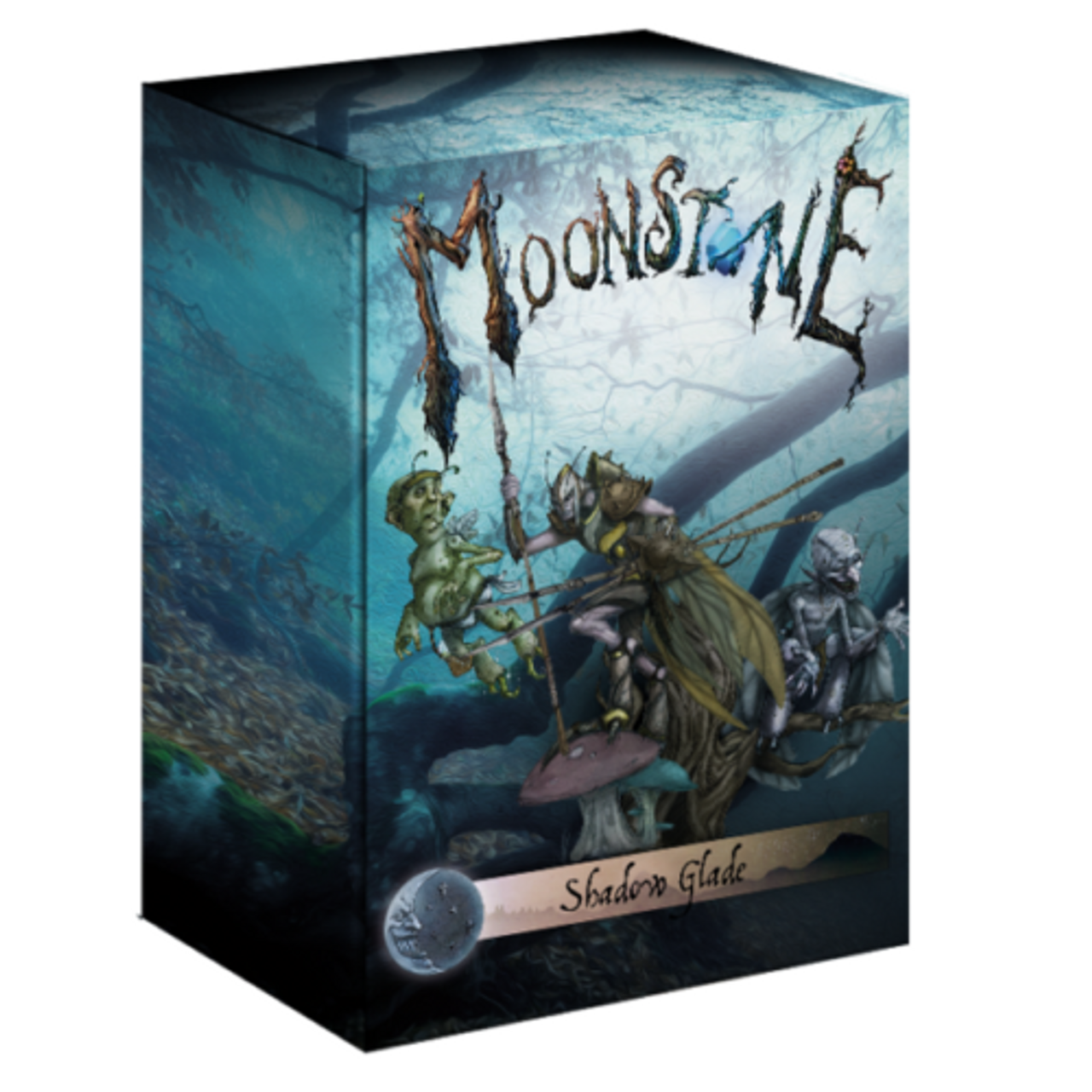 Moonstone - Skirmish Game Expansion Miniatures Set - Shadow Glade Troupe Box