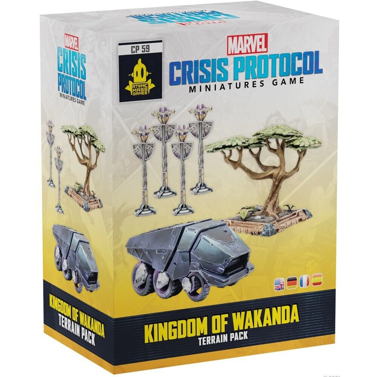 Marvel Crisis Protocol: Kingdom of Wakanda Terrain Pack